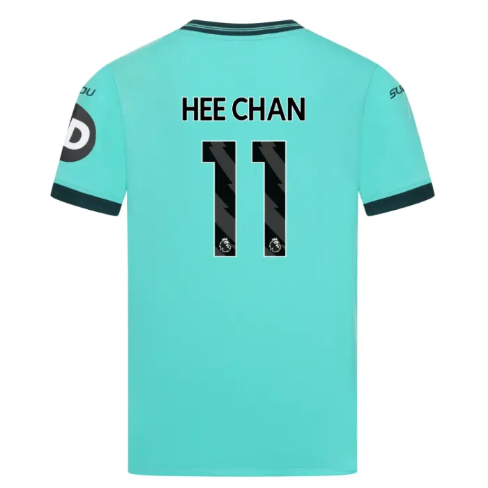 Wolverhampton Wanderers Kits Shop | 2025-26 Wolves Away Shirt – Junior HEE CHAN 11 Wolves Jerseys and Gear
